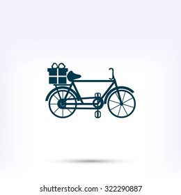 bicycle vector icon