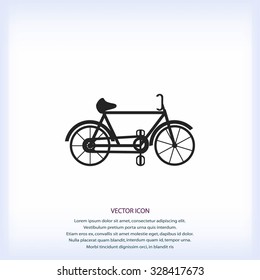 bicycle vector icon