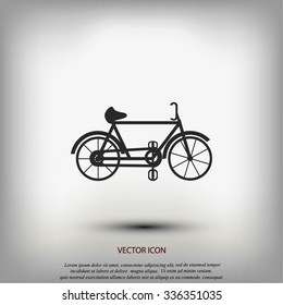 bicycle vector icon