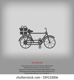 bicycle vector icon