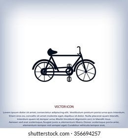 bicycle vector icon