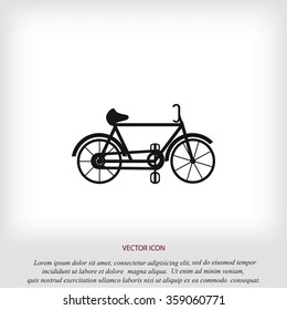 bicycle vector icon