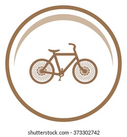 Bicycle vector icon.