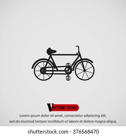 bicycle vector icon