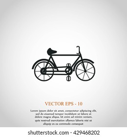 bicycle vector icon