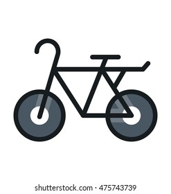 Bicycle Vector Icon