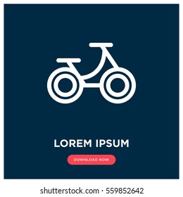 Bicycle vector icon