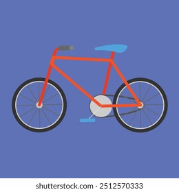 ícone de vetor de bicicleta. ícone de bicicleta vetor. ícone de vetor de ciclo de fitness. ícone de bicicleta de corrida. ciclo de cadeia