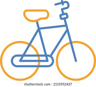 Bicycle vector icon. Can be used for printing, mobile and web applications.