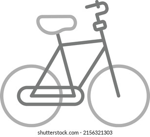 Bicycle vector icon. Can be used for printing, mobile and web applications.