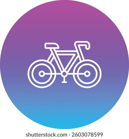 Bicycle vector icon. Can be used for printing, mobile and web applications.