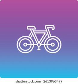 Bicycle vector icon. Can be used for printing, mobile and web applications.