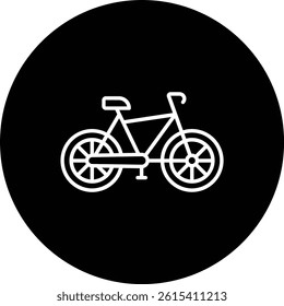 Bicycle vector icon. Can be used for printing, mobile and web applications.