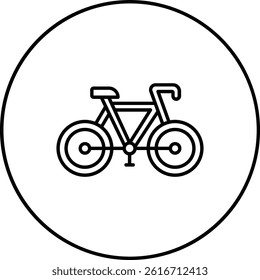 Bicycle vector icon. Can be used for printing, mobile and web applications.