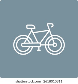 Bicycle vector icon. Can be used for printing, mobile and web applications.