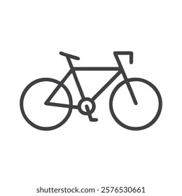 Bicycle vector icon design, cycle logo design.