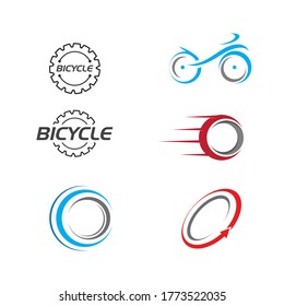 Bicycle Vector icon illustration design template