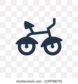 Bicycle vector icon isolated on transparent background, Bicycle transparency concept can be used web and mobile
