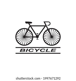 bicycle vector icon logo design