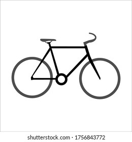 bicycle vector icon logo symbol illustration template