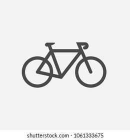 bicycle vector icon transportation bike