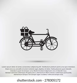 bicycle vector icons