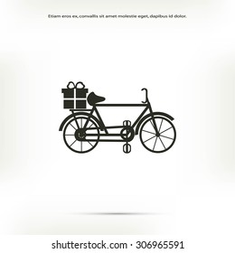 bicycle vector icons