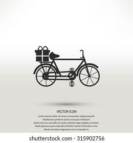 bicycle vector icons