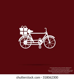 bicycle vector icons