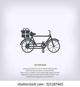 bicycle vector icons