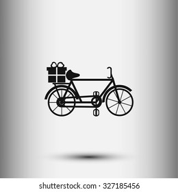 bicycle vector icons
