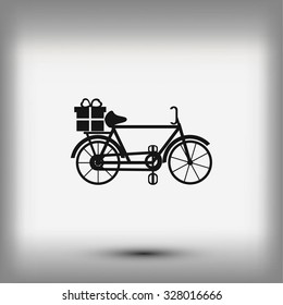 bicycle vector icons