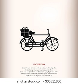 bicycle vector icons