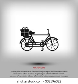 bicycle vector icons
