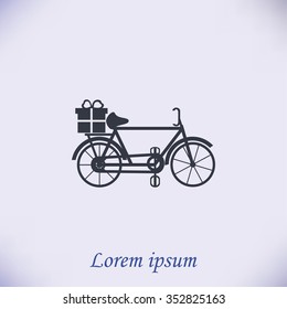 bicycle vector icons