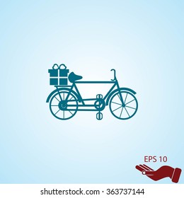 bicycle vector icons