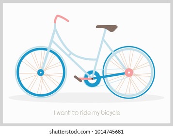 Bicycle vector illustration