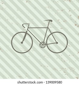 Bicycle, vector illustration