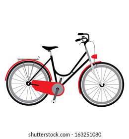 bicycle vector illustration