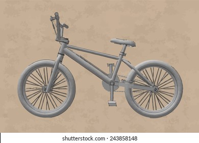 bicycle vector illustration