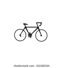 Bicycle, vector illustration.