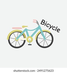 Bicycle Vector Illustration for Outdoor Activities