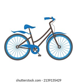Ilustración del vector de bicicletas para su negocio. Su negocio se beneficiará de este diseño único. El vector básico no perderá calidad cuando se utilice en ningún entorno o fondo