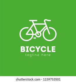 Bicycle Vector Logo Illustration Emblem Design