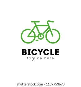 Bicycle Vector Logo Illustration Emblem Design