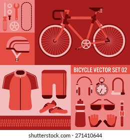 BICYCLE VECTOR SET 02