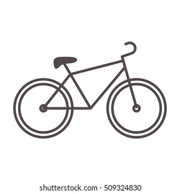 bicycle vehicle icon