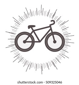 bicycle vehicle icon