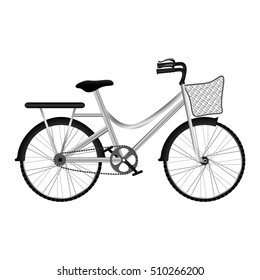 bicycle vehicle icon