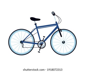bicycle vehicle sport isolated icon vector illustration design